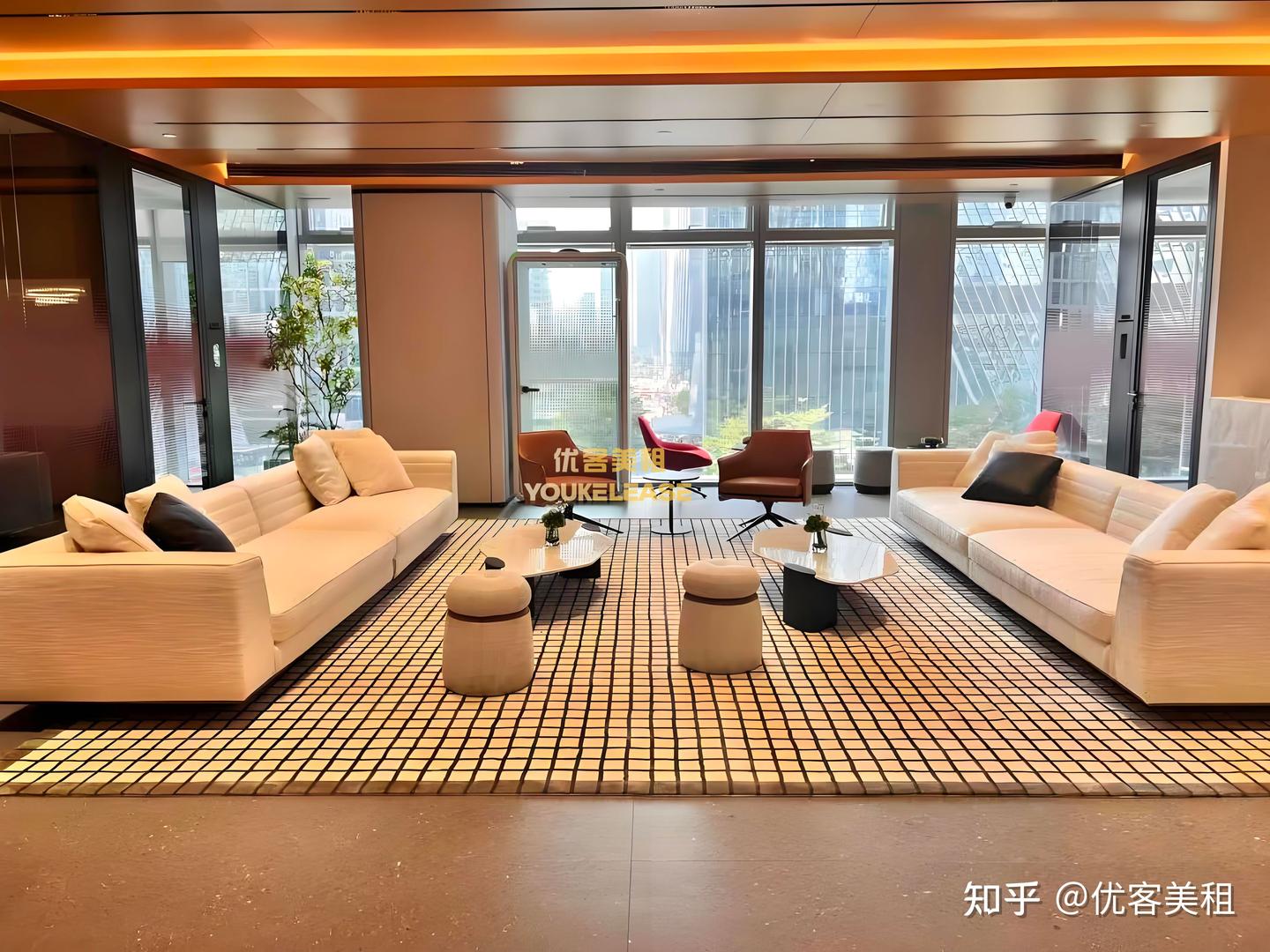 让地标更出彩,让空间更灵动--优客美租以办公家具租赁赋能长沙佳兆业广场 - 知乎
