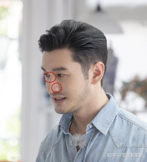 黄晓明的下巴是标准的月亮脸下巴,线条不流畅,下颌发育比较前突林大厨