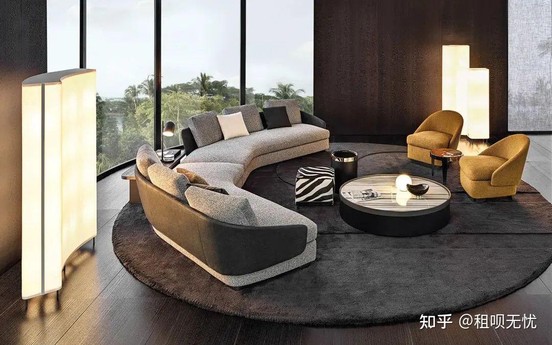 意大利十大家具品牌之一——Minotti，唯有豪宅能够相配 - 知乎