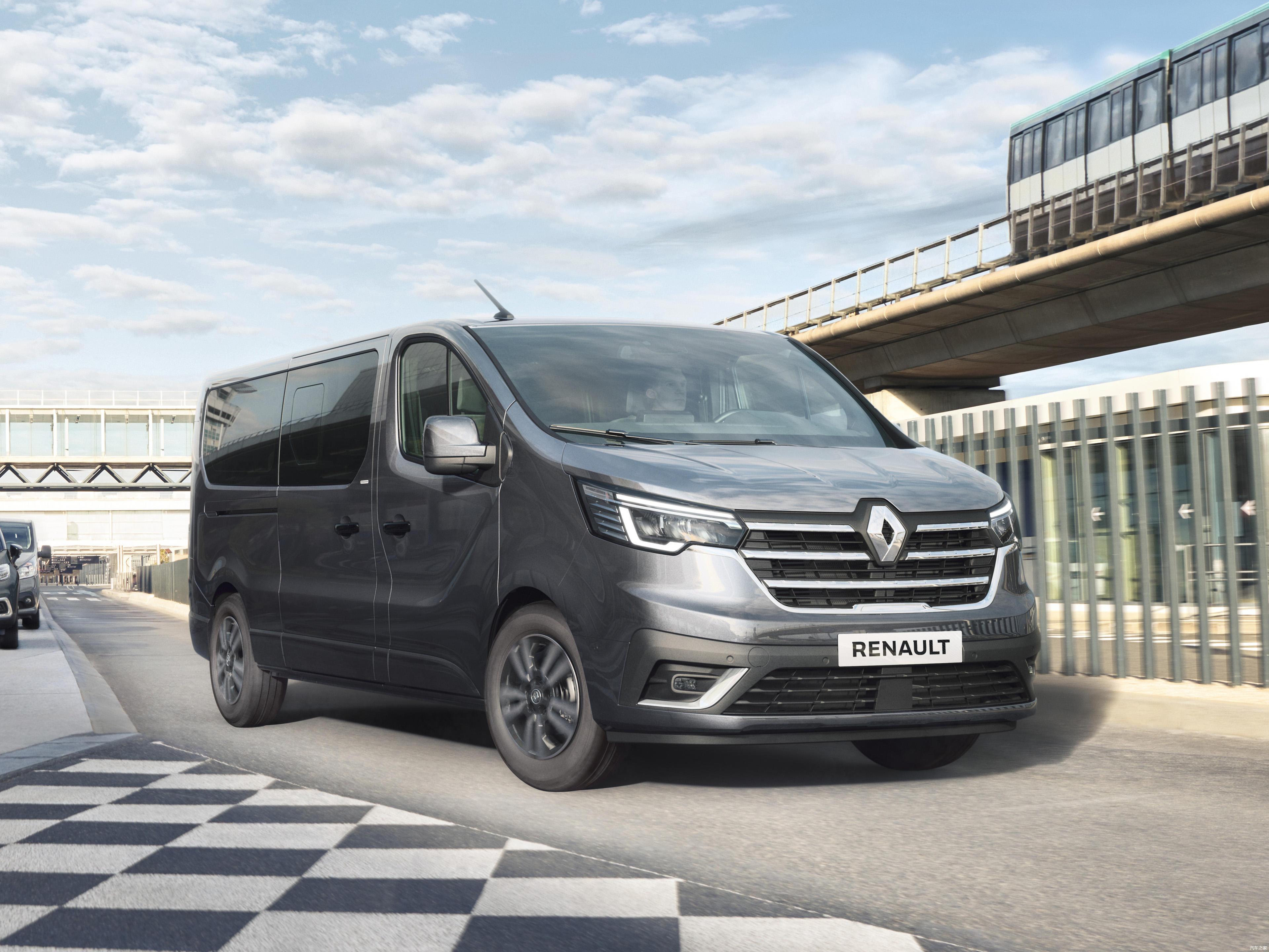 客货两用大型mpv 新款雷诺trafic官图发布