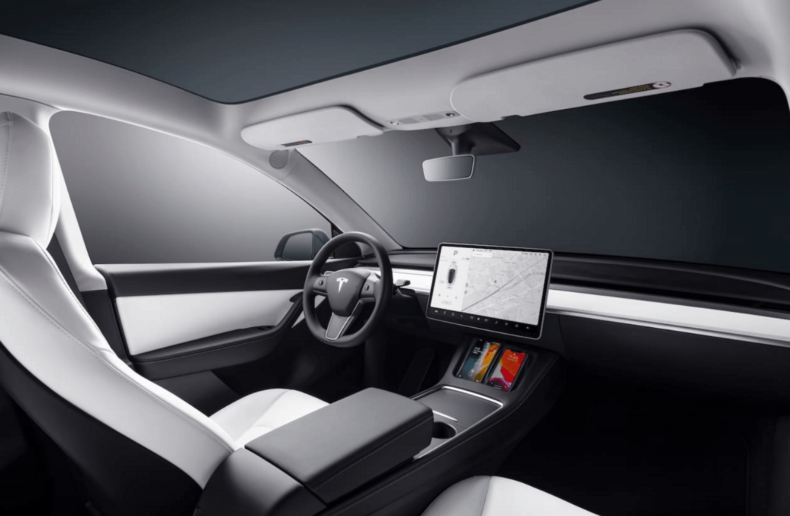 特斯拉又要降价?新款model y曝光 全新包围 旋转中控! - 知乎