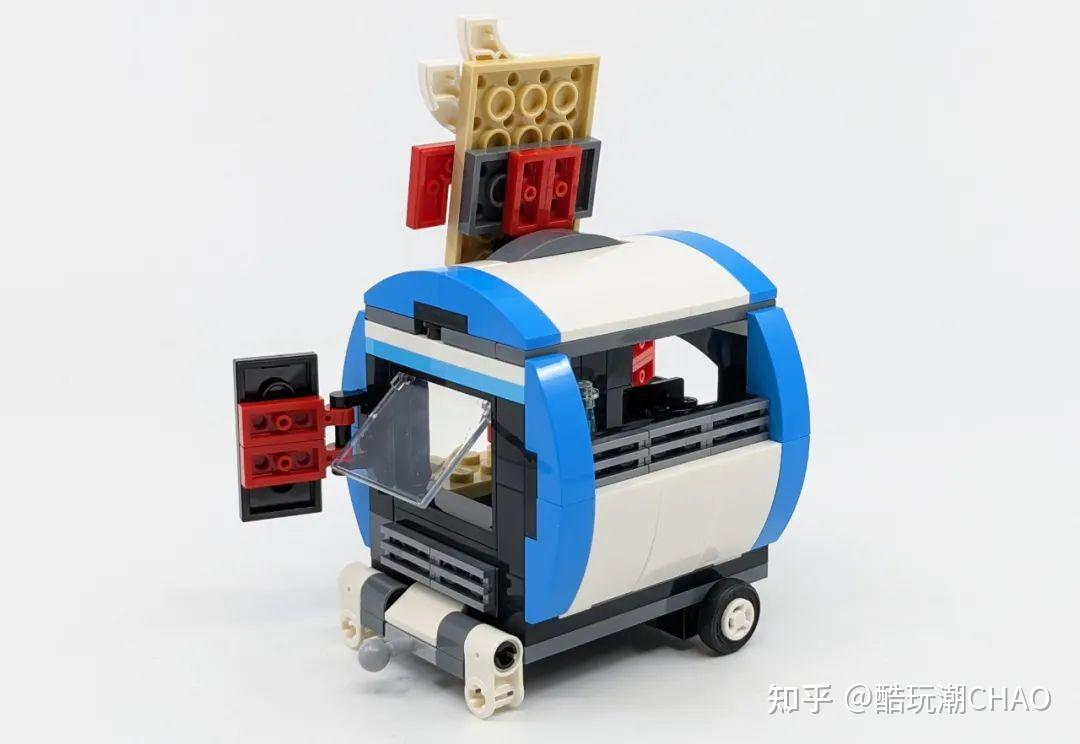 乐高赠品套装40488咖啡车实物开箱图片