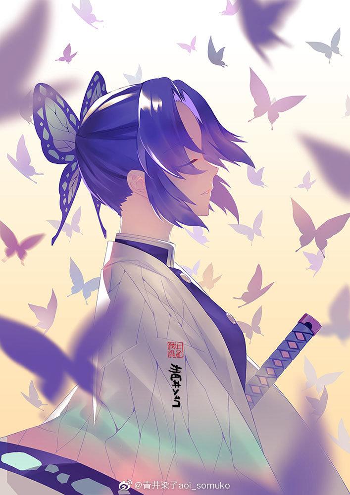 动漫壁纸&美图 | 鬼灭之刃 第一弹 蝴蝶忍,香奈惠,香奈乎 - 知乎