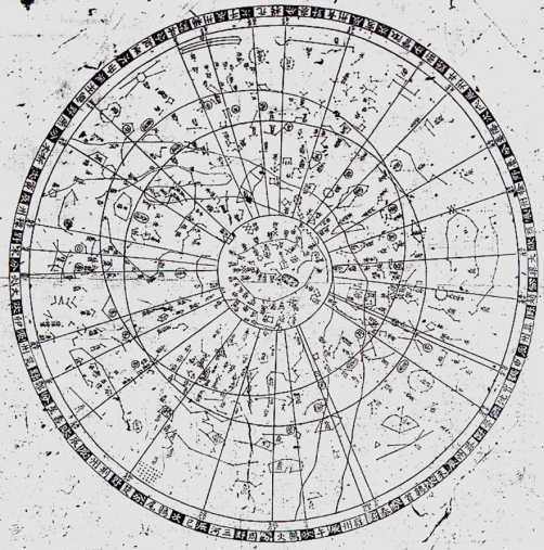 隆福寺藻井星图图片