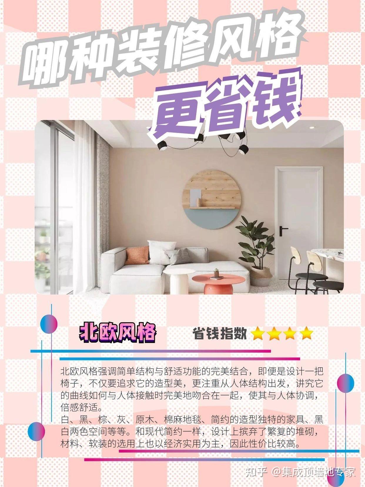 2023选哪种装修风格最省钱? - 知乎