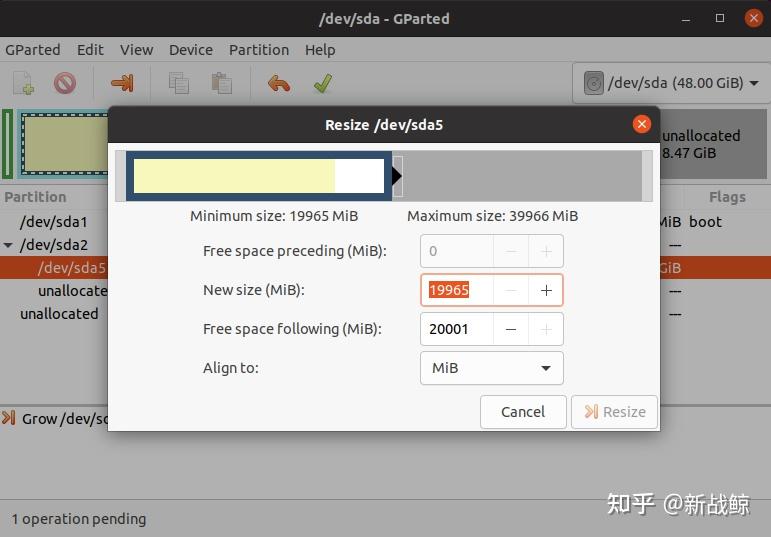 Ubuntu磁盘扩容 - 知乎