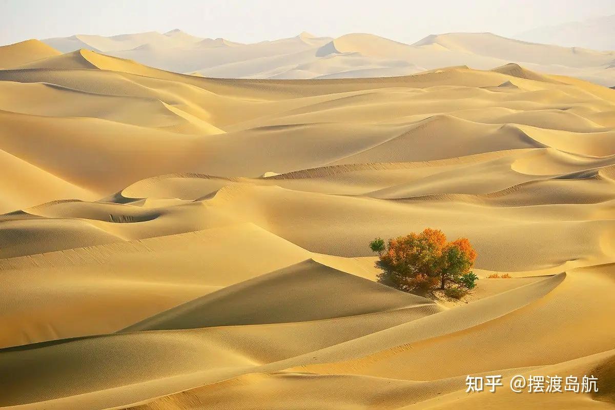中国最大的沙漠——塔克拉玛干沙漠 - 知乎