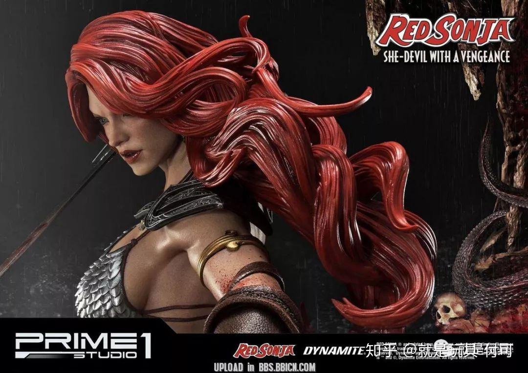 索妮娅一头红发的刻画也是p1s较优,不仅有激烈战斗时的舞动感,而且