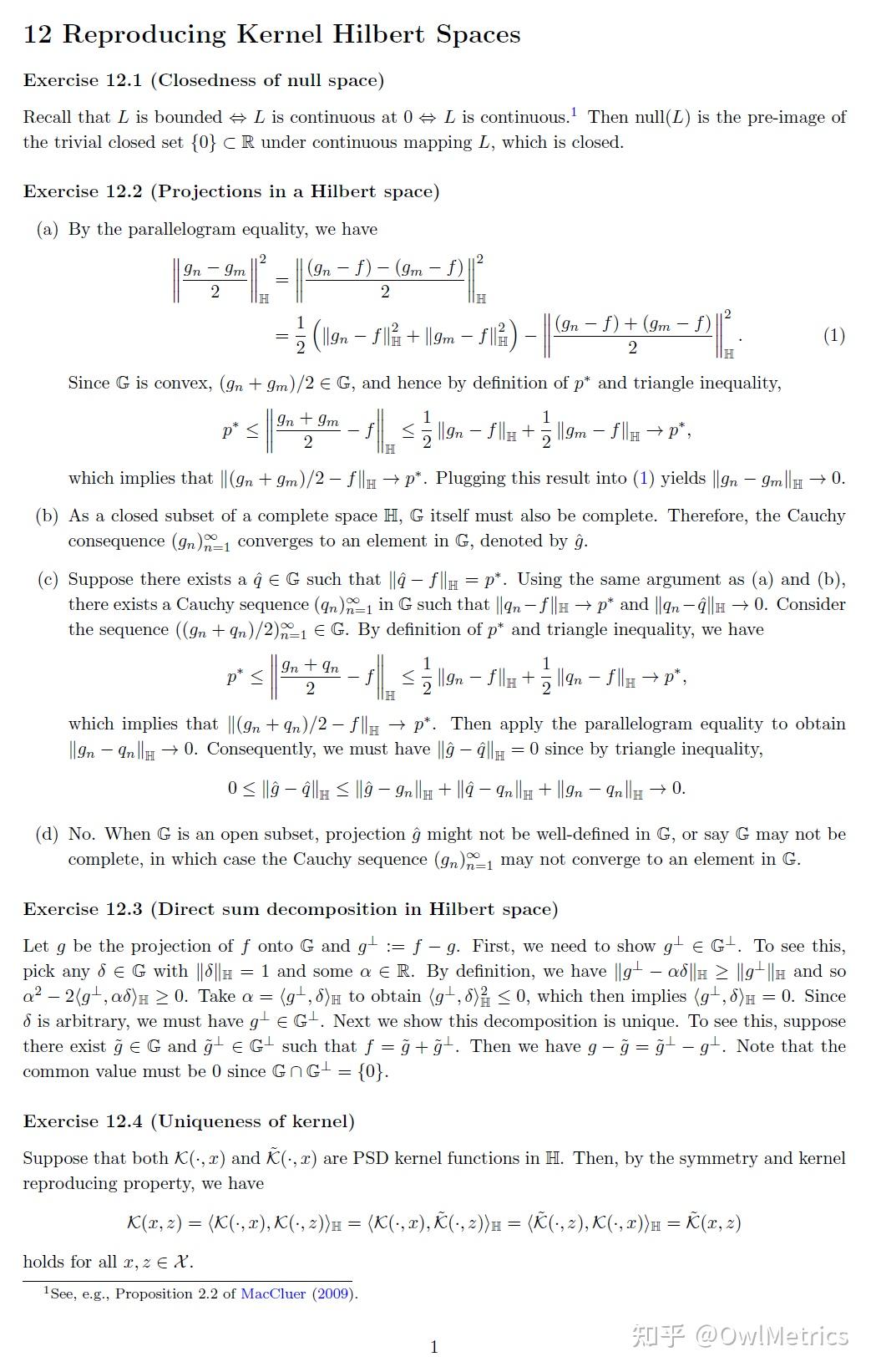 Wainwright高维统计学Chapter 12 [Solutions] 知乎