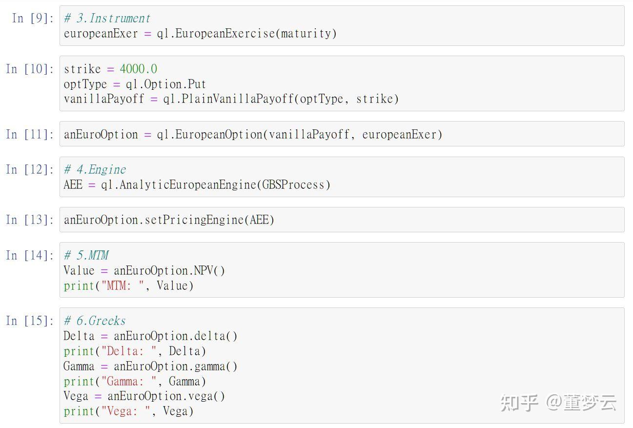 五、使用QuantLib Python评价期权(4) 知乎