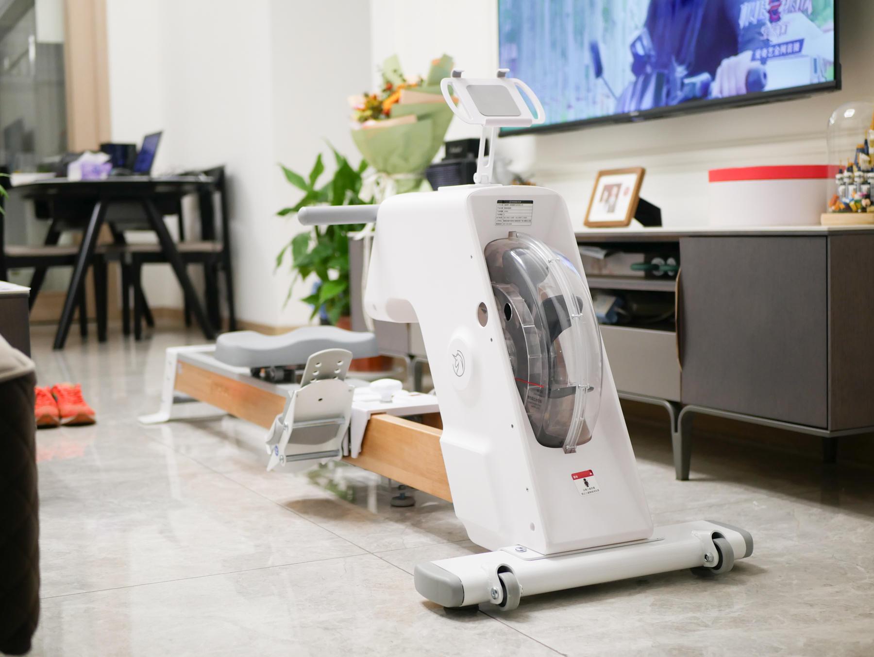 野小兽划船机燃烧脂肪练就曼妙身材媳妇直呼太累