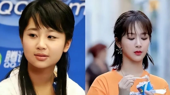 大家觉得杨颖baby是不是鼻子有点塌,我承认她山根很立体,但总觉得侧面