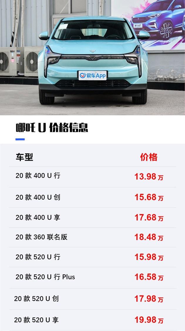 "易"起进店探底价 哪吒u 11.53万元开回家