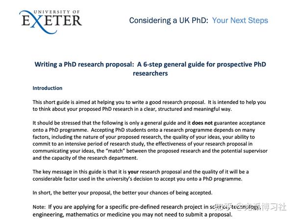 海外博士申请研究计划的六个关键部分怎么写？ 知乎