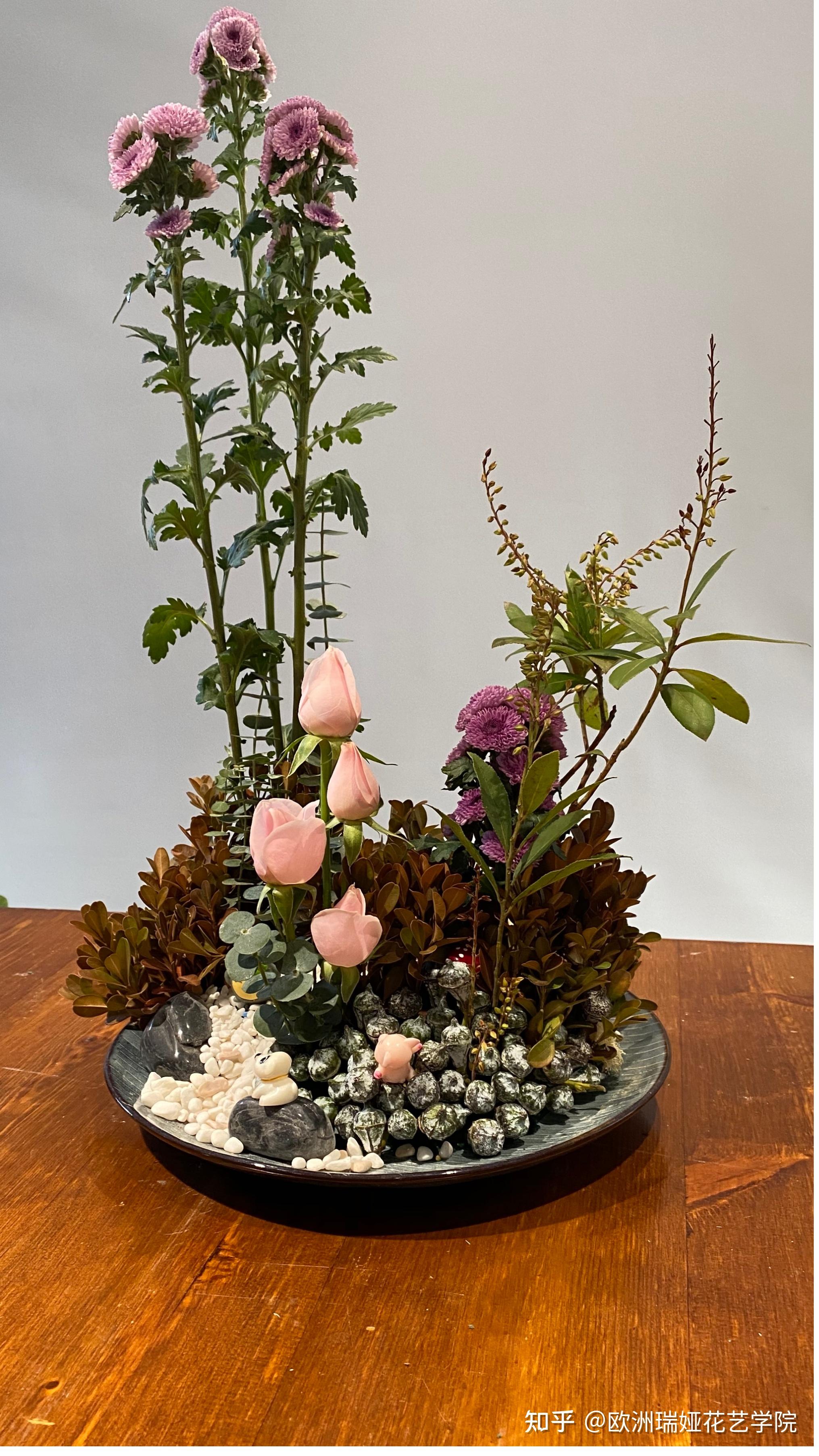 花艺国赛花艺技巧中群聚技巧的运用