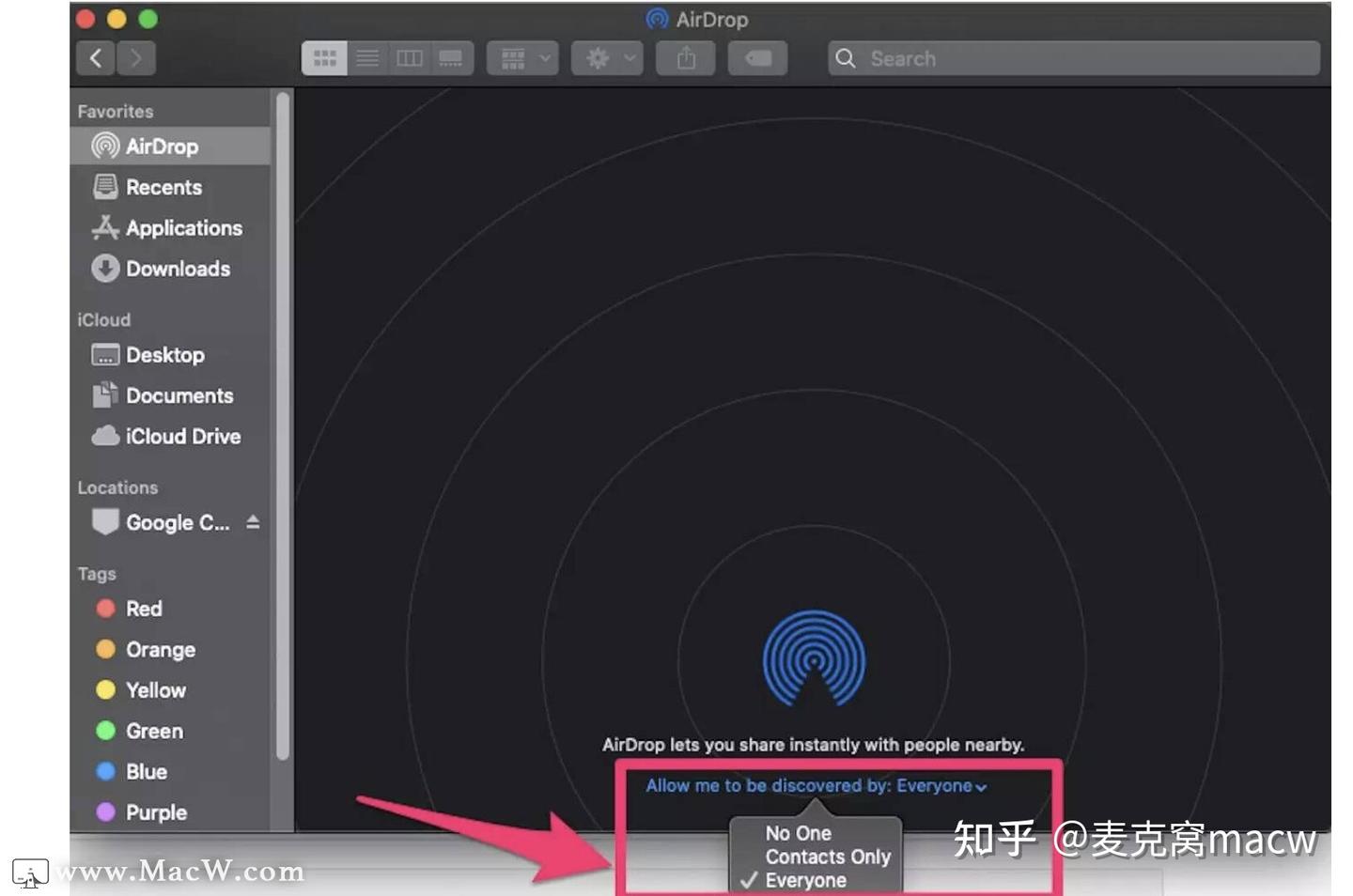 如何使用AirDrop将文件从iPhone或iPad空投到Mac计算机？ - 知乎