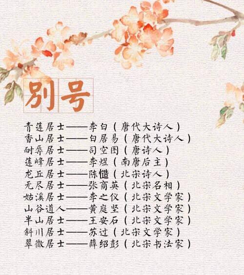 古代诗人的别称 别号 知乎
