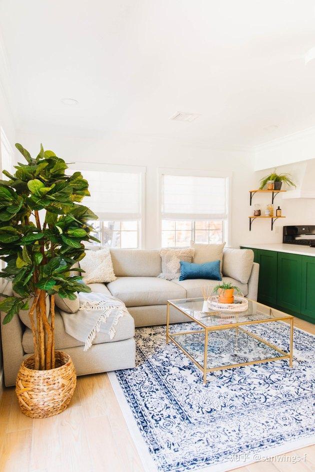 空间小风格大这些是最好的小型客厅装饰创意