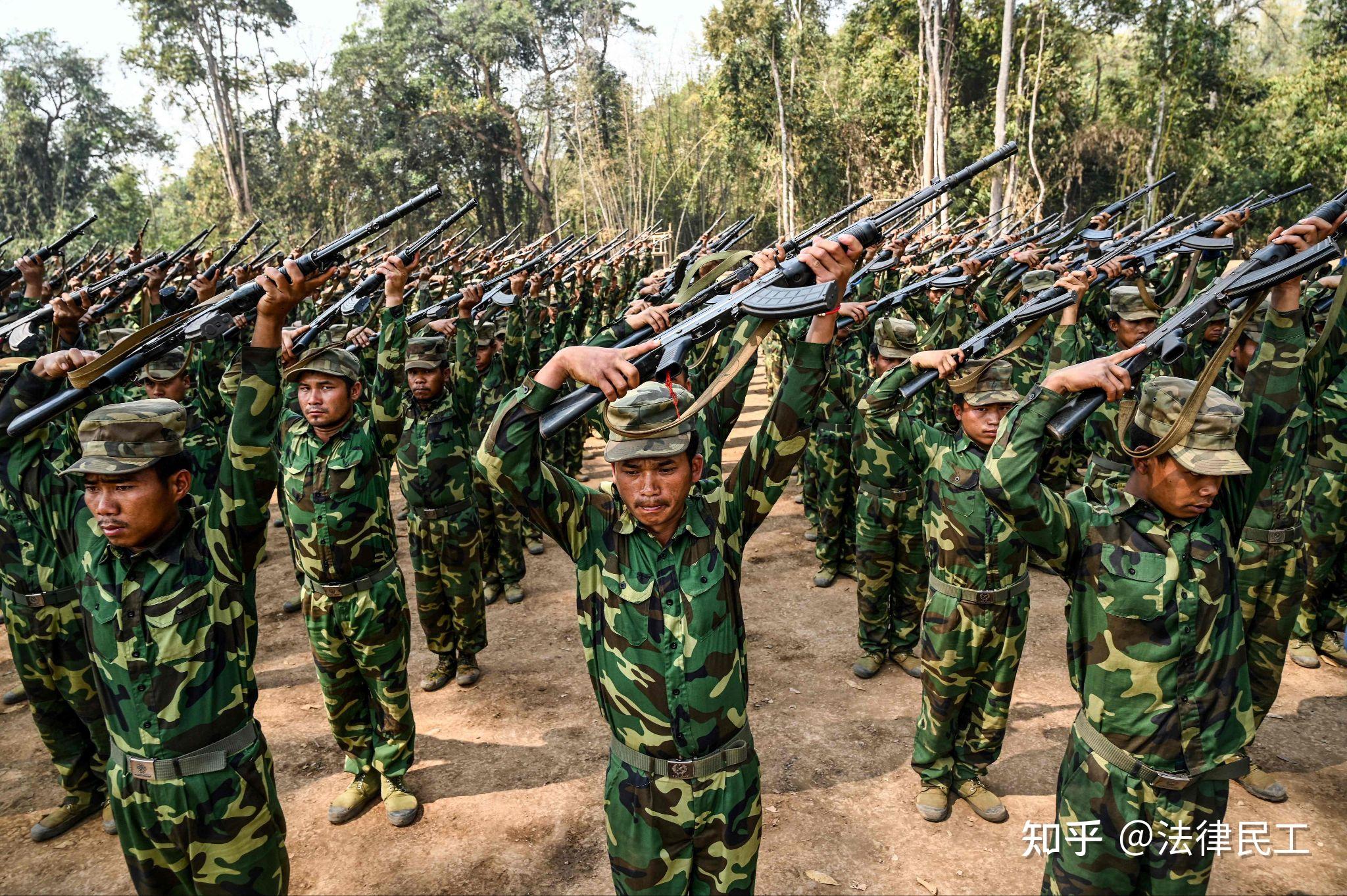 果敢同盟軍清剿電詐?