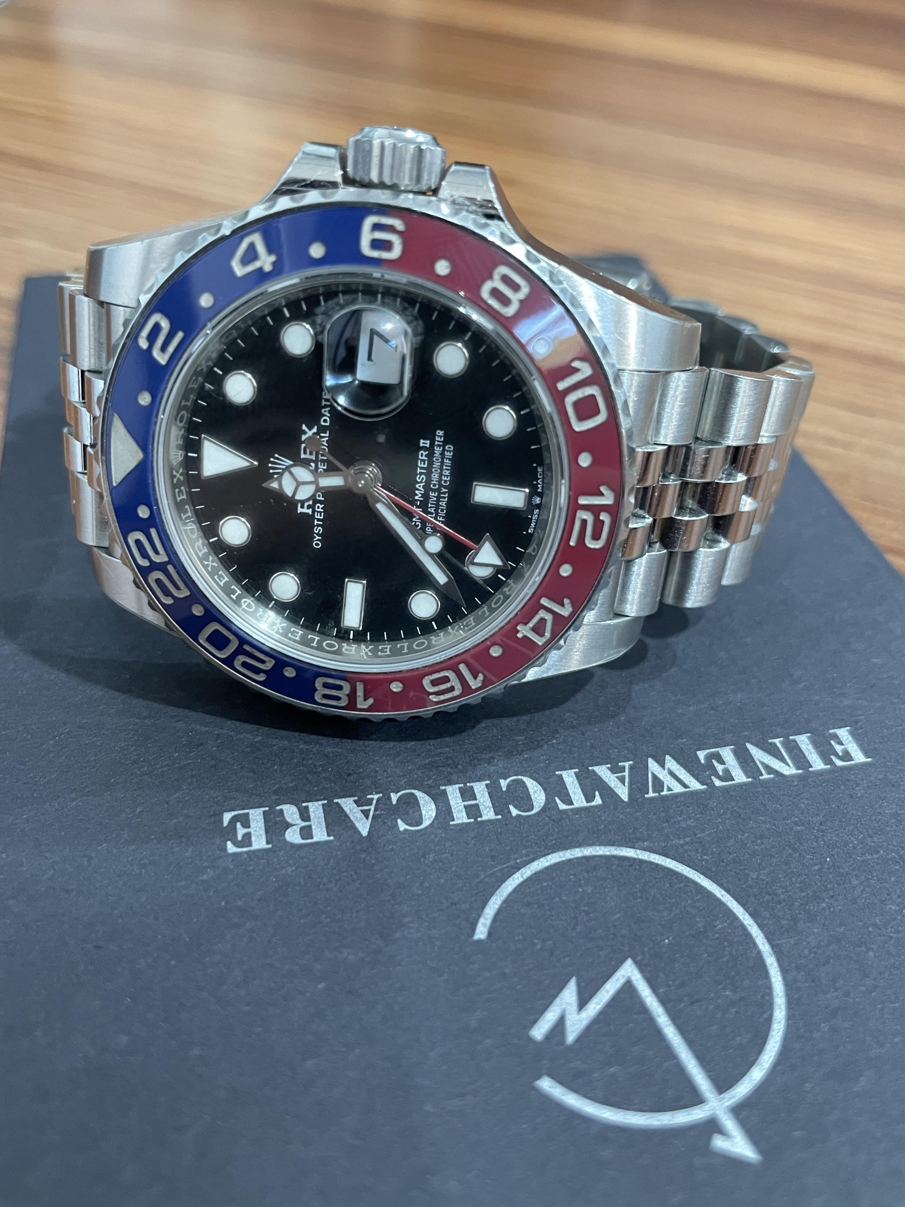 rolexgmt百事可乐贴膜效果展示