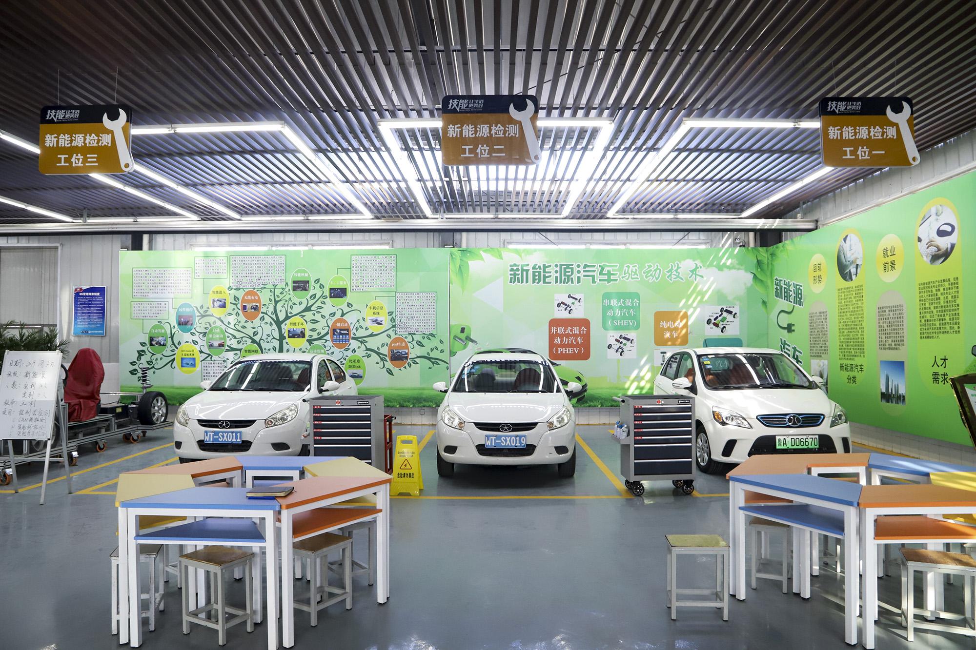 专业的汽车院校成为理想的学习场所