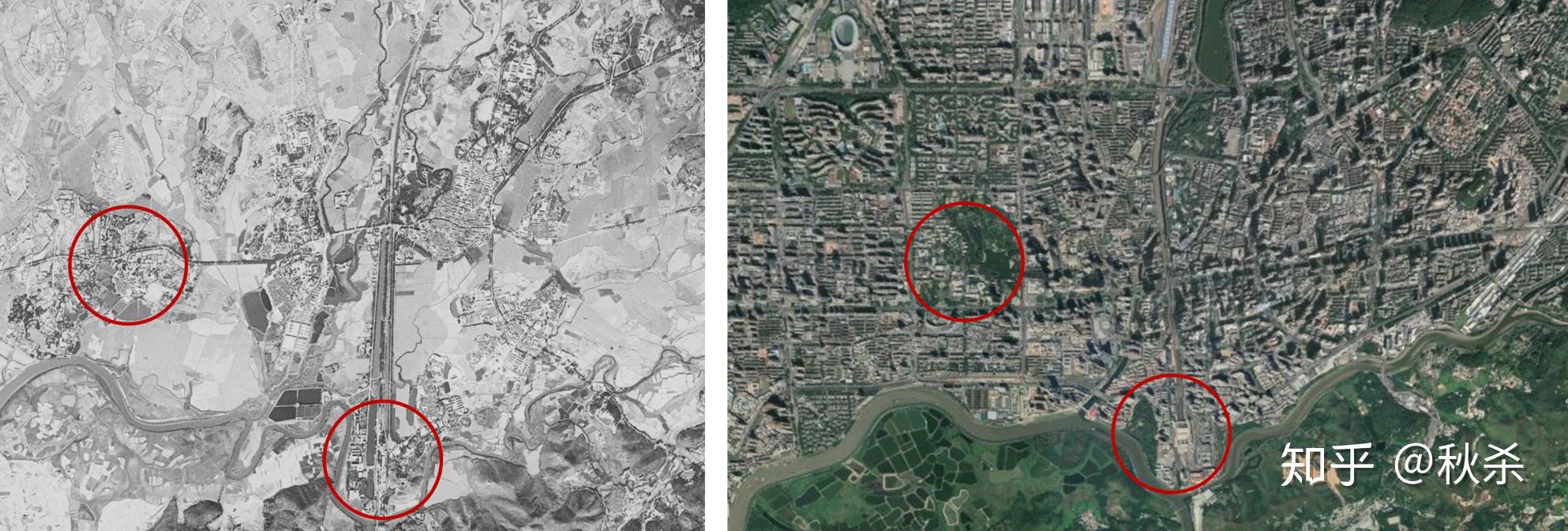 地圖系列免費下載60年代中國各地的高精度衛星照片的方法及深圳案例