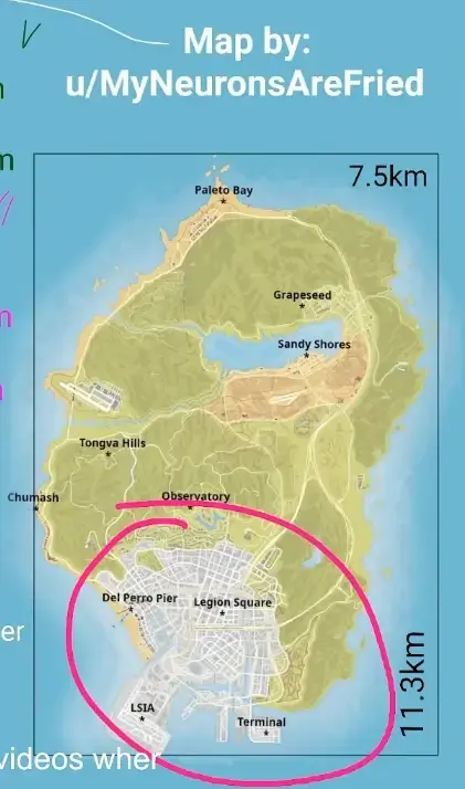 【全网第一】我测出了GTAOL的真实地图面积 - 知乎