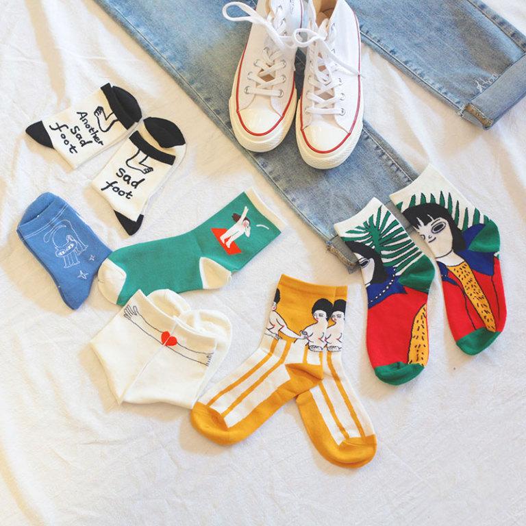 求推荐一些面料好、款式好、穿着舒服的袜子?