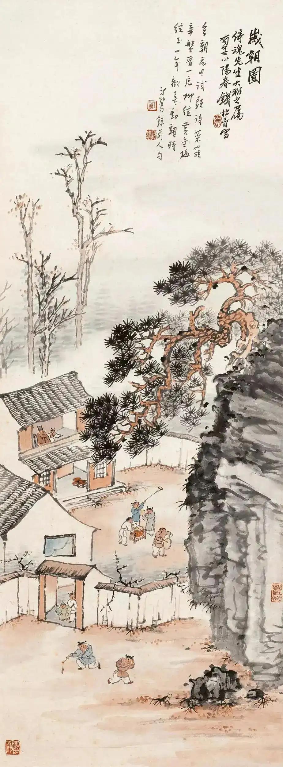 古代国画里的过年，古香古韵迎新年！ - 知乎