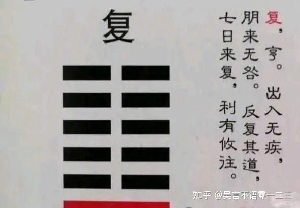 易经复卦:一阳复始,万象更新 - 知乎