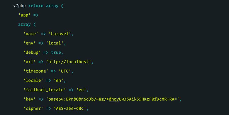laravel config 配置无效 laravel config 配置无效