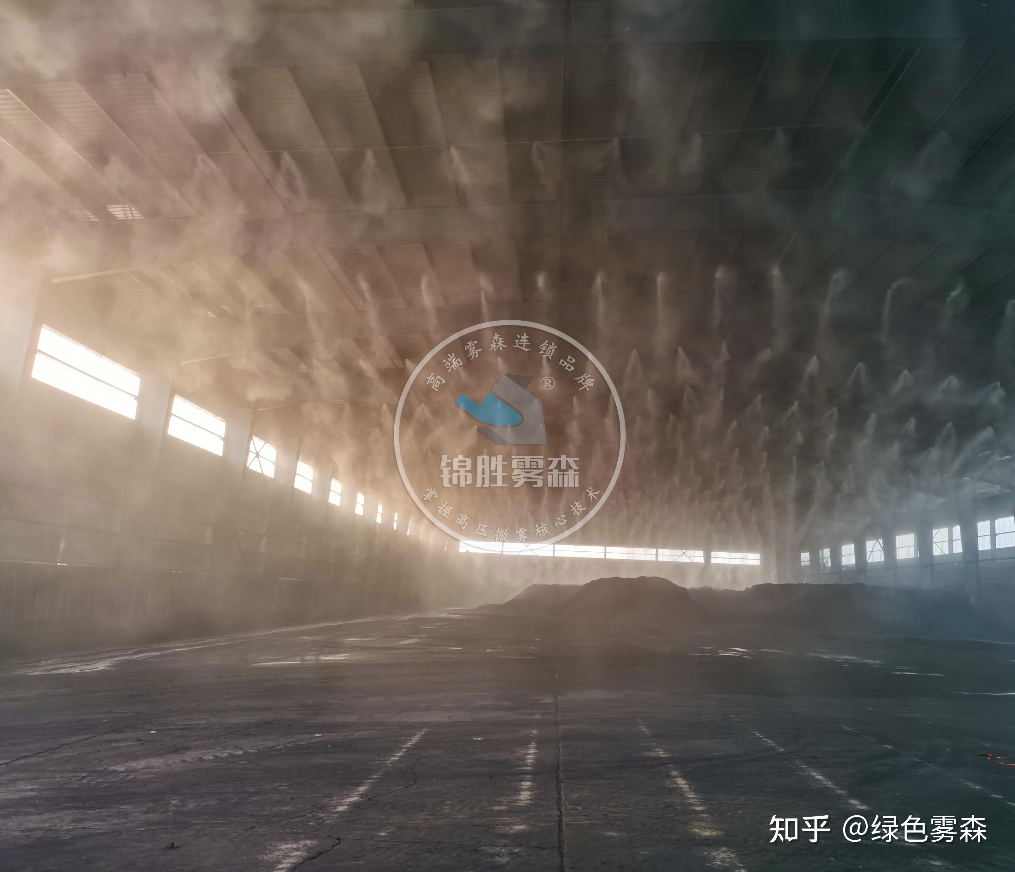 水泥厂无组织排放粉尘——高压喷雾治理方法 - 知乎