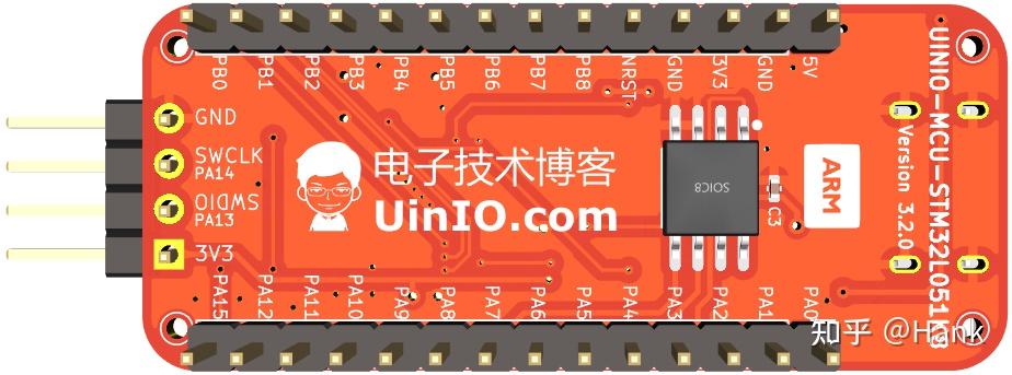 UINIO-MCU-STM32L051K8 一款基于 STM32L051 微控制器的开发板 - 知乎