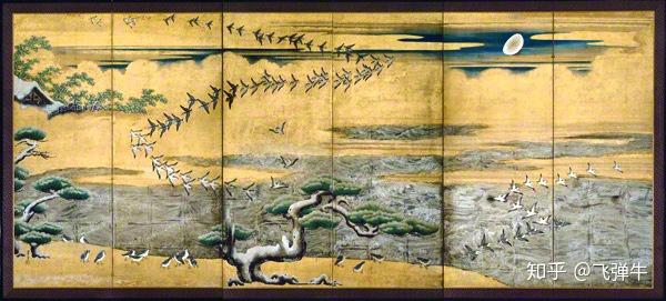 狩野山雪画中动物那生动的眼神- 知乎