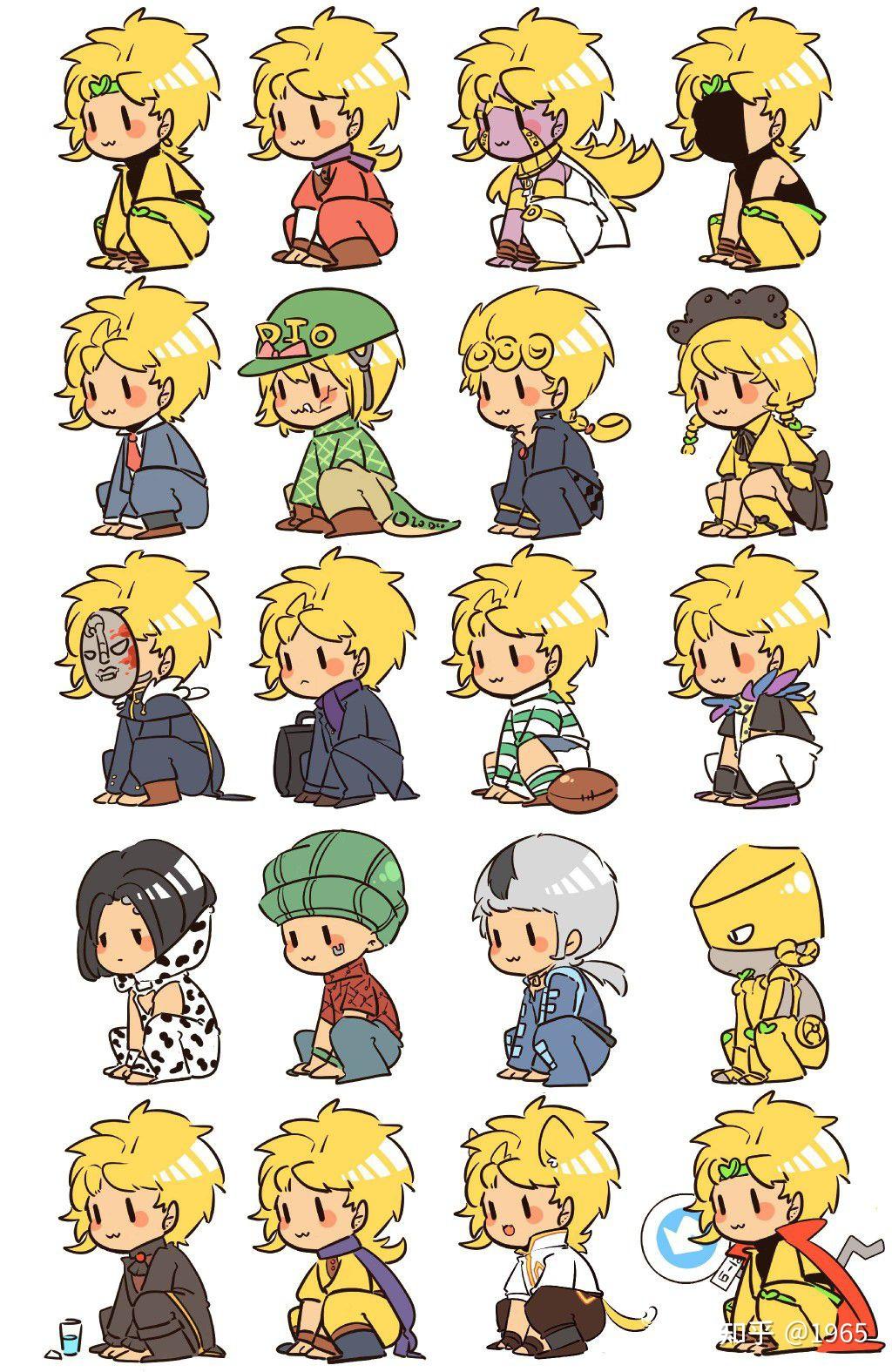 jojo中你最喜欢哪个替身的造型设计