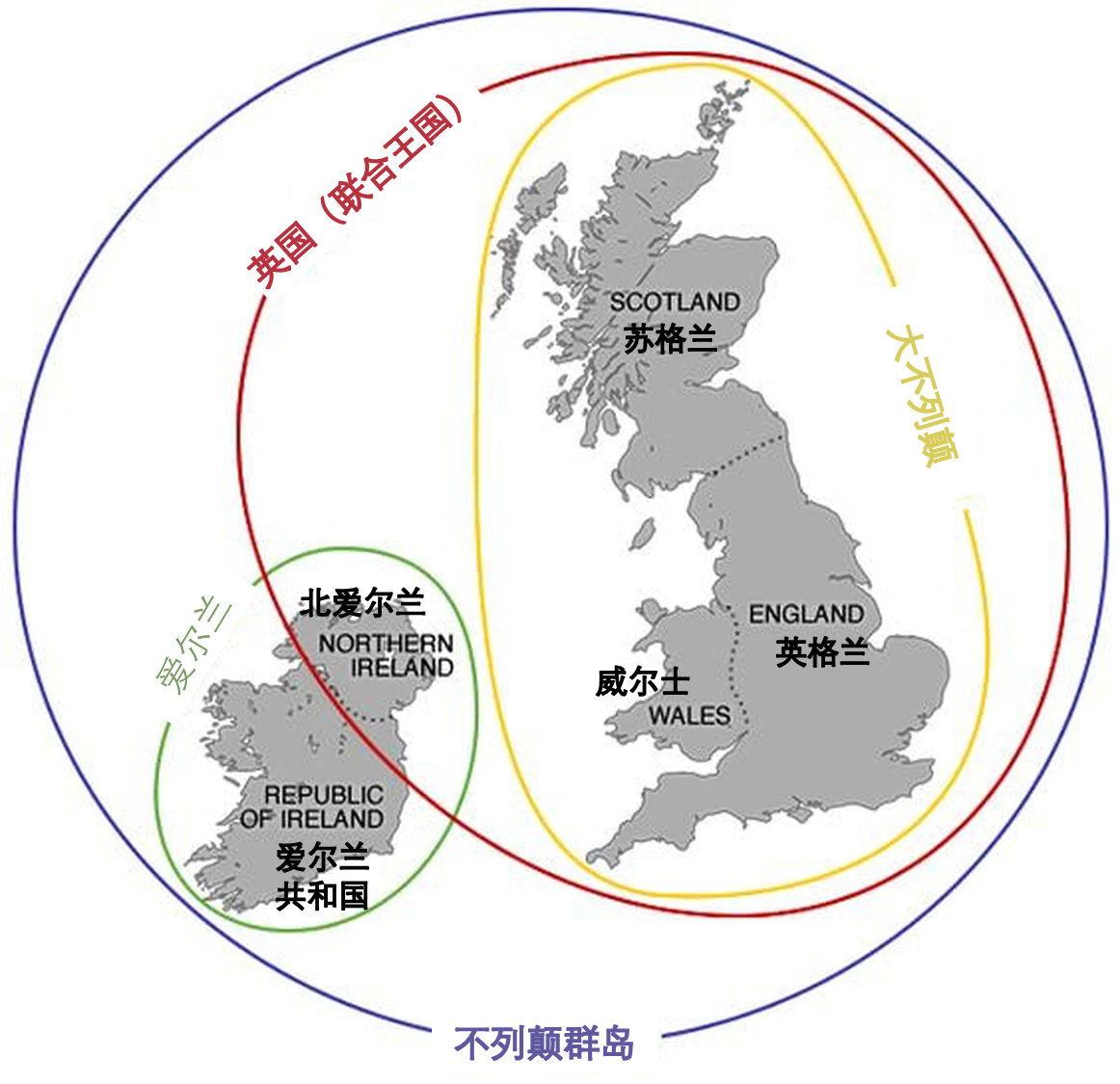 一 从地理开始讲起:不列颠群岛和大不列颠
