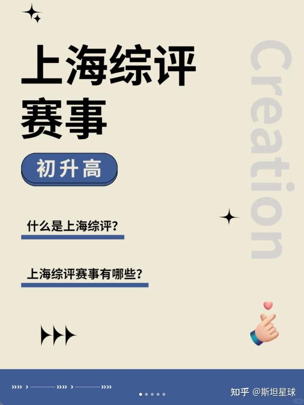 上海家长必看｜上海综评赛事究竟有哪些？ - 知乎