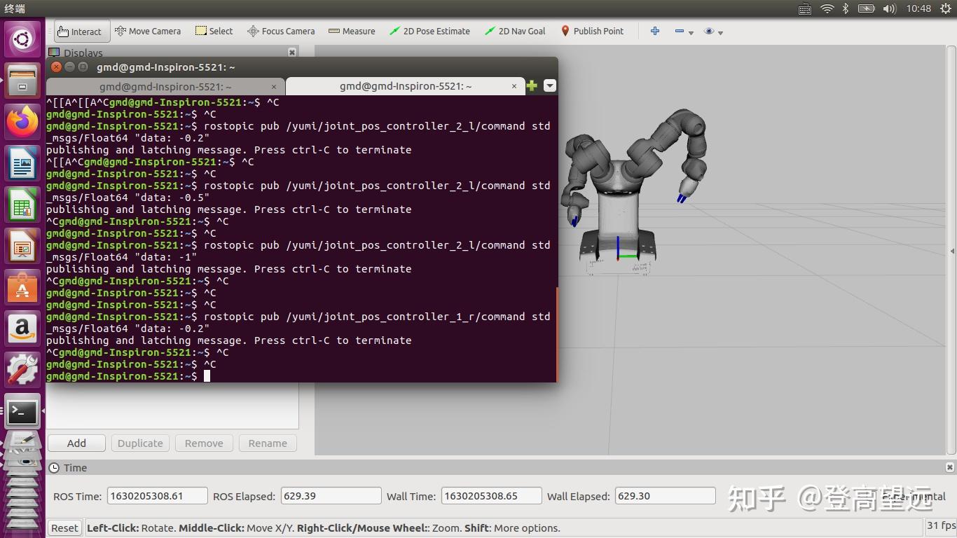 基于Ubuntu系统ROS环境控制ABB Yumi机器人实体 - 知乎