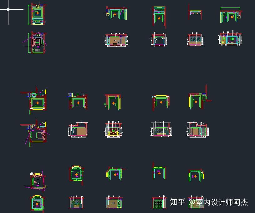 超全100套完整室内设计家装CAD施工图（附效果图） - 知乎