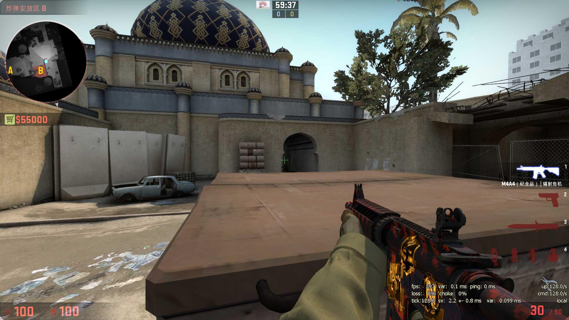 地图入门之de_dust2 简析ct防守选位 (多图) - 知乎