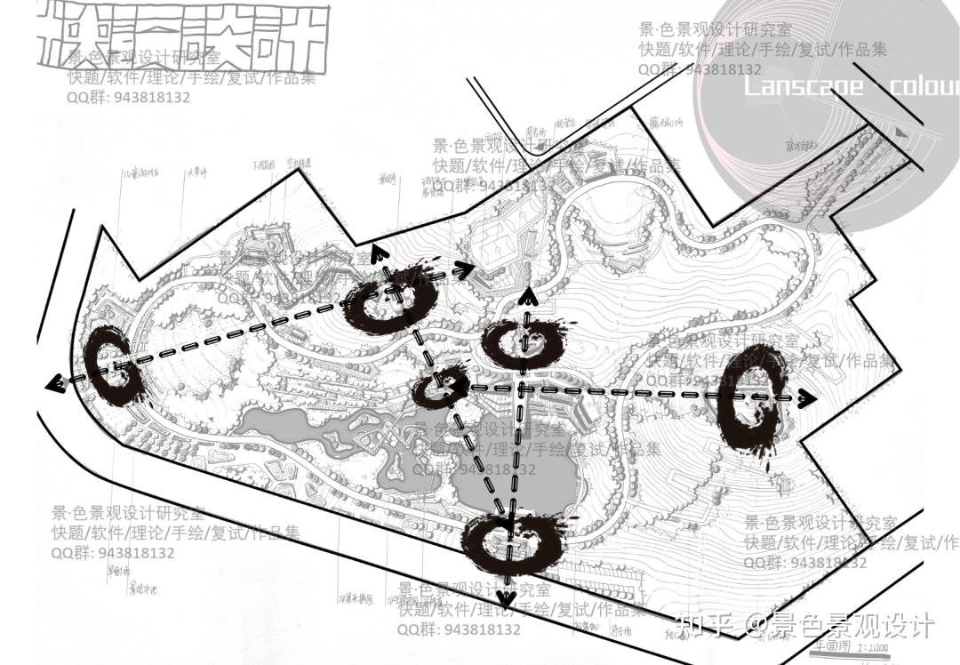 北林2014年山地公園快題真題解析 - 知乎