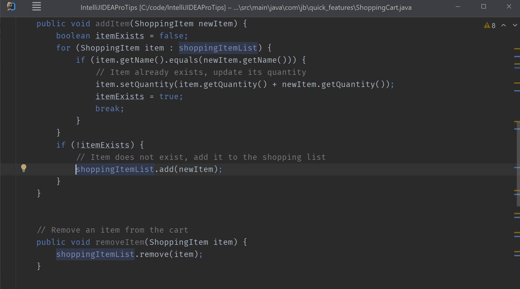 IntelliJ IDEA 中的“快速”功能 - 知乎
