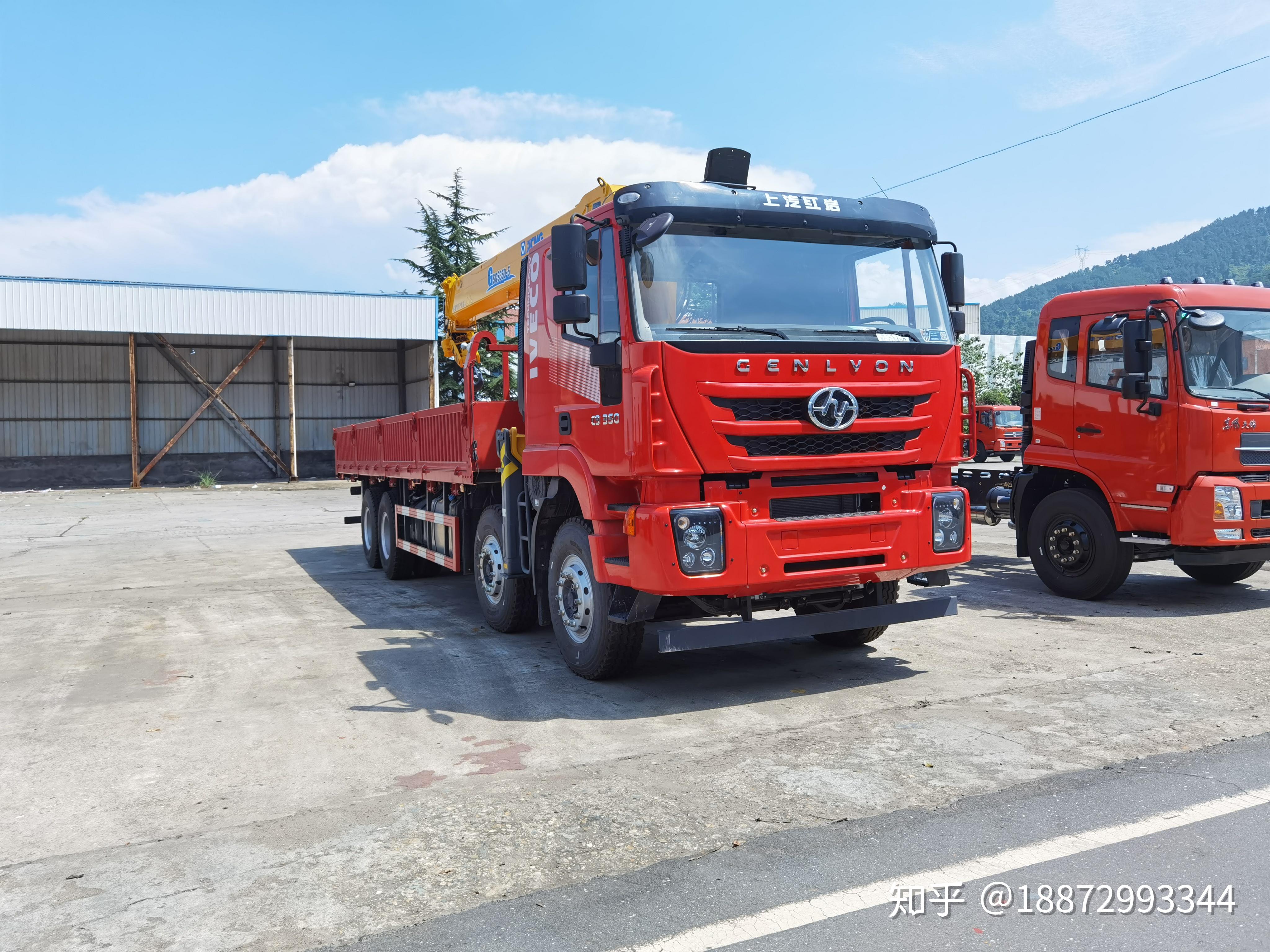 上汽红岩14吨随车吊车型推荐 - 知乎