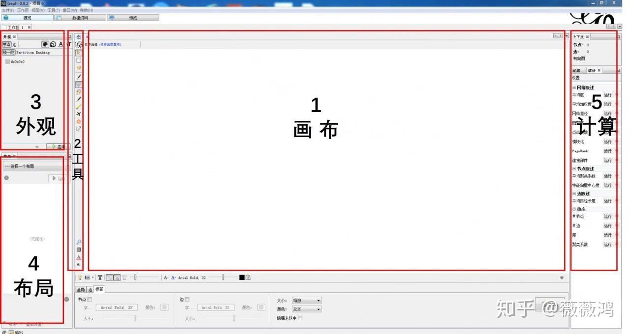 Python数据可视化——Gephi关系网络图 - 知乎