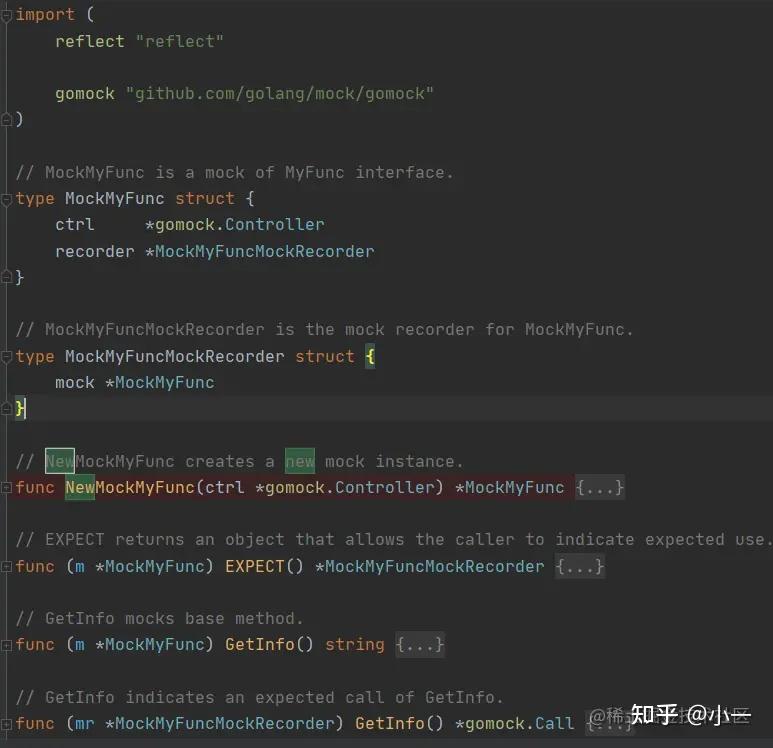 Golang mock 
