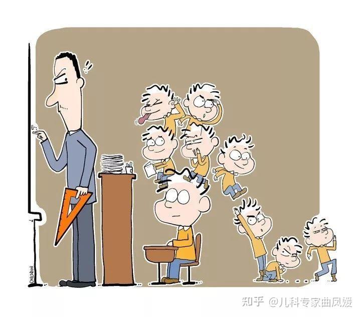 当你发现自家孩子注意力集中时间短,喜欢左顾右盼,话变得很多,行为也