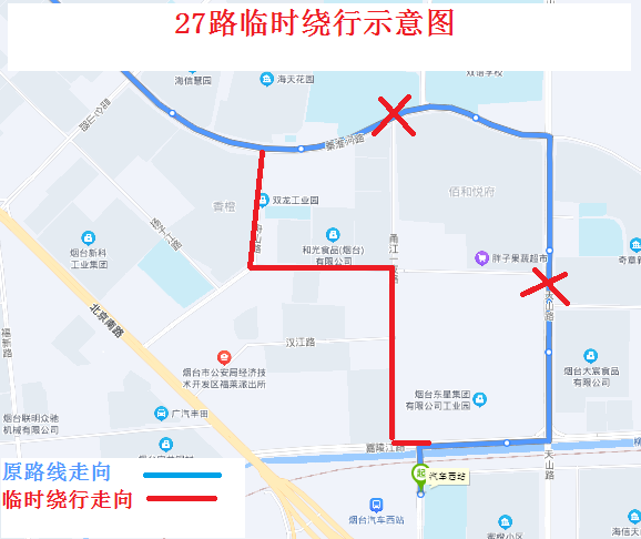 烟台一路车公交路线图图片