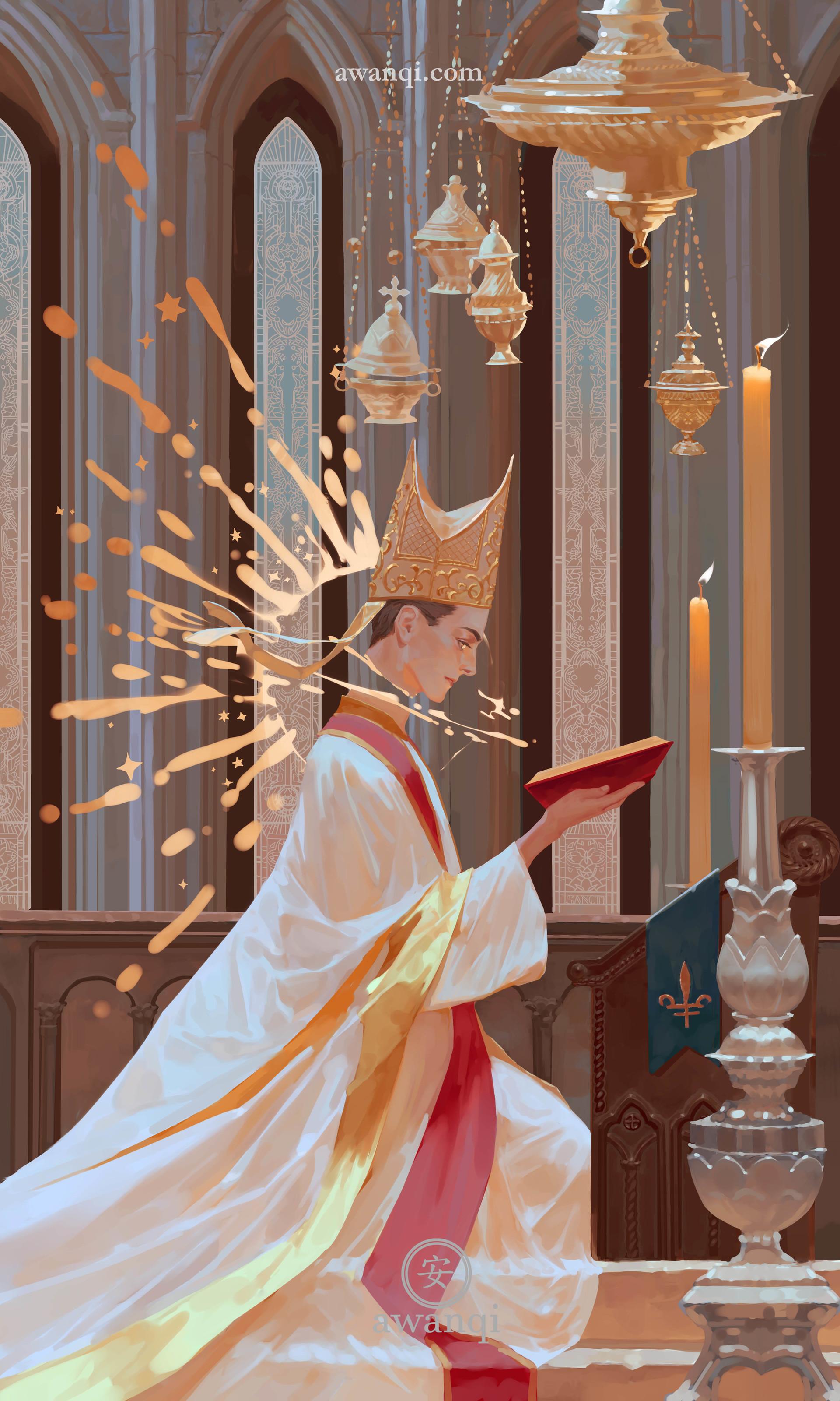 艺术欣赏美国画师awanqi