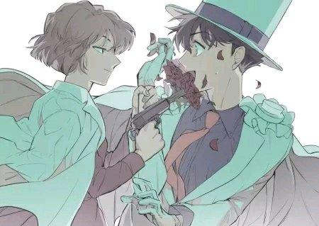 为什么我会觉得怪盗基德和灰原哀很有cp感? - 知乎