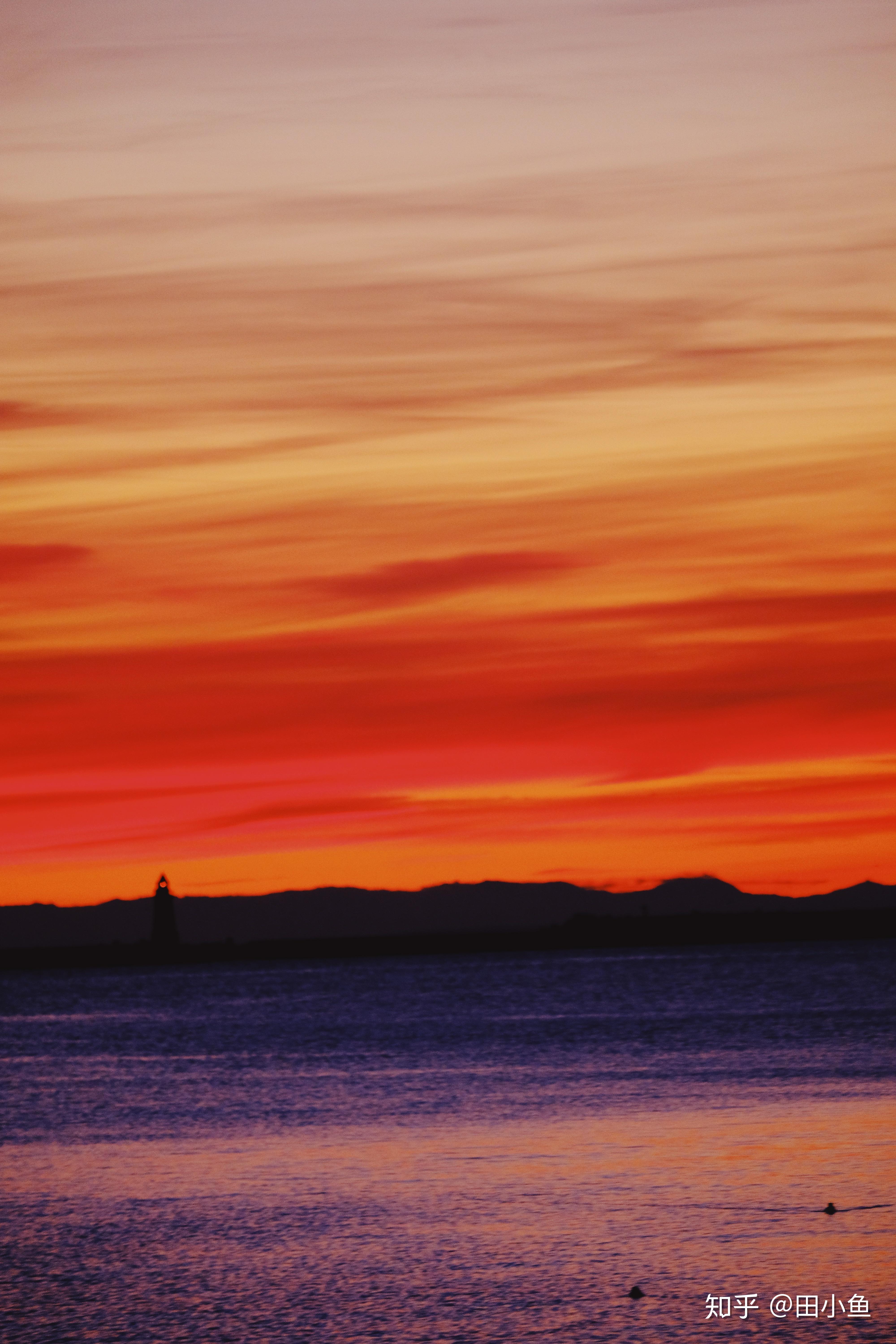 可以分享一张你手机里最美的日落照吗?